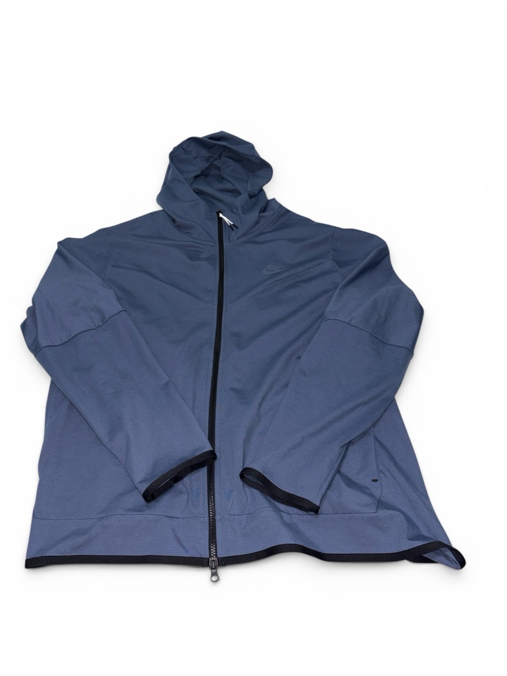 Nike Men's New XXL Zippered Hooded Blue Jacket